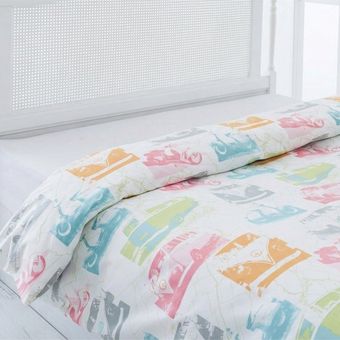 روکش لحاف پنبه انگلیش هوم مدل Route دو نفره سایز 220x200 سانتی‌متر