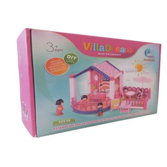 ساختنی مدل کلبه رویایی 58 قطعه