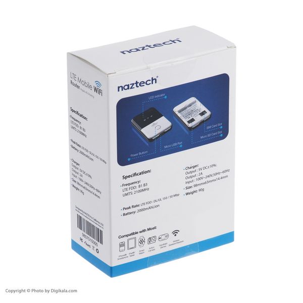 مودم 4G قابل حمل نزتک مدل NZT-77C