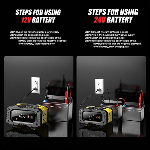 شارژر باتری خودرو فاکسسور