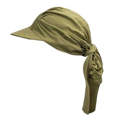 کلاه زنانه مدل MDSS-CH1281 رنگ سبز سدری