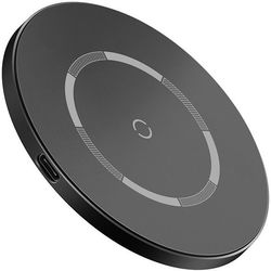 شارژر وایرلس باسئوس مدل WXJK-E01 توان 15 وات مگنتی