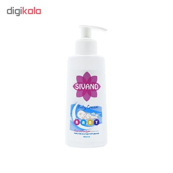 کرم مرطوب کننده کودک سیوند سری Moisturizing مدل Exo_Cream حجم 150 میلی لیتر