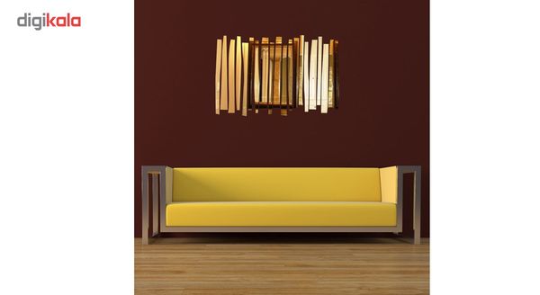 آینه پلکسی گلس دکووال مدل A129 بیست و یک تکه