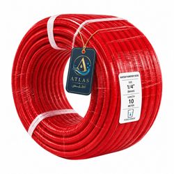 شیلنگ ورودی تصفیه آب و یخچال اطلس مدل 10mR کد Altas-HP مناسب برای انواع یخچال و دستگاه تصفیه آب خانگی