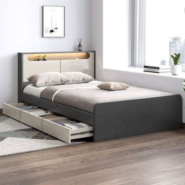 تخت خواب یکنفره مدل لونا سایز 90×200 سانتی متر