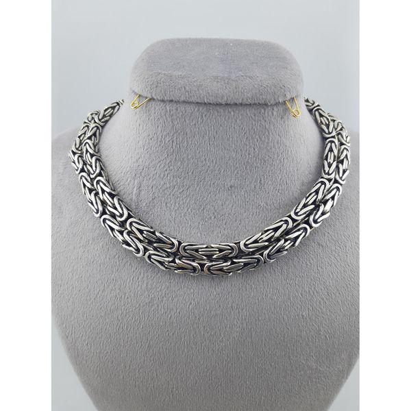 زنجیر نقره مردانه کد marii76.14