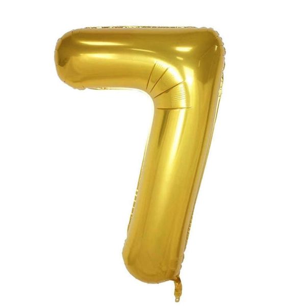 بادکنک فویلی مدل عدد 7