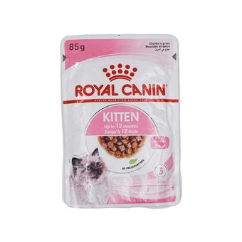 پوچ گربه رویال کنین مدل خورشتی در سس وزن 85 گرم