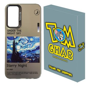 کاور تام قاب مدل ونگوگ طرح شب پر ستاره مناسب برای گوشی موبایل سامسونگ Galaxy A36