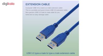 کابل لینک USB3.0 مدل VW-1 طول 1.5 متر