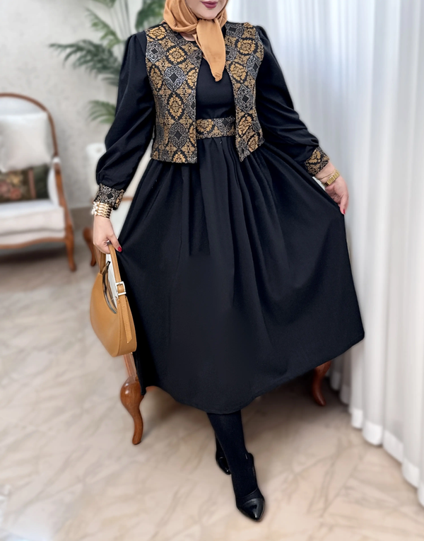 ست پیراهن و ژیله  3201