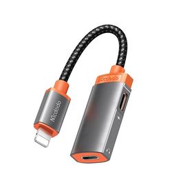 مبدل 1 به 2 لایتنینگ مک دودو مدل CA-0490 شارژ و صدا