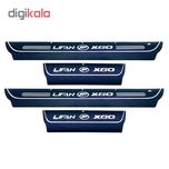 برچسب پارکابی خودرو کد SK041 مناسب برای لیفان ایکس 60 مجموعه 4 عددی*742