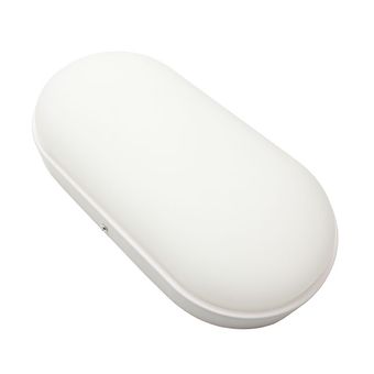 چراغ دیواری ال ای دی 18 وات پارس سینا مدل واترپروف IP66 طرح روکار بیضی