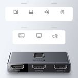 سوییچ دو پورت باسئوس مدل HDMI Switcher(گارانتی 24 ماهه آونگ)