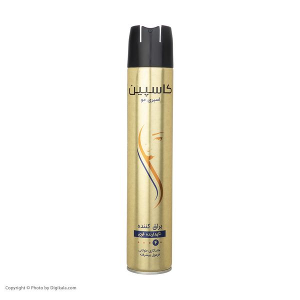 اسپری مو کاسپین مدل Hair Spray Gloss 02 حجم 500 میلی لیتر