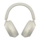 هدفون بیسیم سونی مدل WH-1000XM5 با نویز کنسلینگ فعال (ANC)، درگاه شارژ USB Type-C، دارای 4 میکروفون با فناوری Beamforming، پشتی
