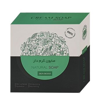 صابون شستشو اسکین بوست مدل کرم دار وزن 100 گرم
