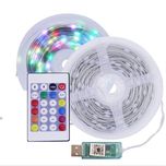 ریسه ال ای دی مدل فول کالر هوشمند بلوتوثی کد RGB IC usb 5v طول 10 متر