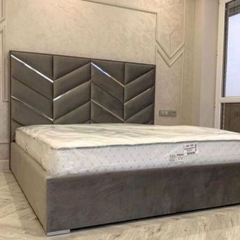 تخت خواب دونفره مدل تندیس سایز 180×200 سانتی متر
