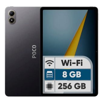 تبلت 12.1 اینچ شیائومی مدل Poco Pad M1 Wi-Fi، ظرفیت 256 گیگابایت و رم 8 گیگابایت، رزولوشن دوربین 8 مگاپیکسل، پشتیبانی از قلم و ک