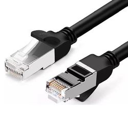 کابل شبکه پچ کورد CAT6 UTP یوگرین مدل NW101-60819 طول 20 متر - مشکی
