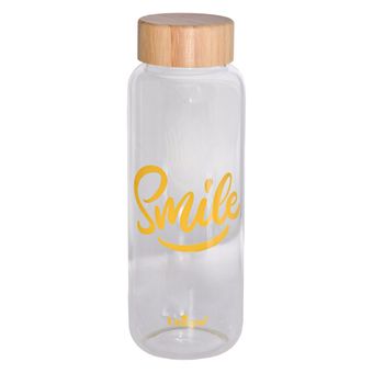 بطری آب یونیک طرح smile کد 3058 گنجایش 1.03 لیتر