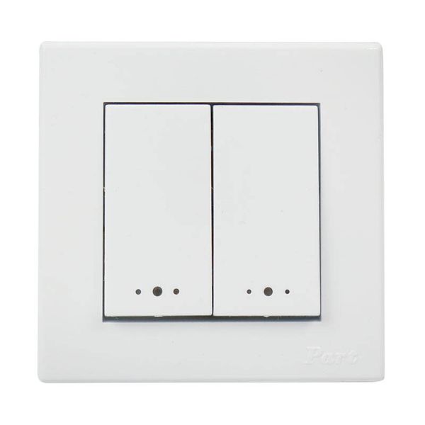 کلید دو پل پارت الکتریک مدل تابش کد PE5167