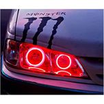 حلقه نئون مدل 01 مناسب برای پژو پارس مجموعه چهار عددی