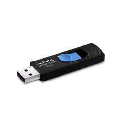 فلش‌مموری کشویی ای دیتا مدل UV320 ظرفیت 64 گیگابایت با رابط USB 3.2 Gen1 سرعت انتقال تا 10 گیگابیت بر ثانیه و سازگار با ویندوز،