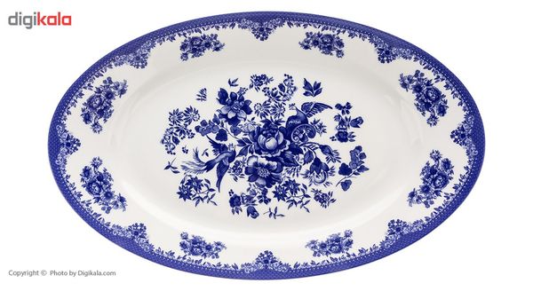 سرویس غذاخوری 28 پارچه چینی زرین ایران سری ایتالیا اف مدل Florance 2 درجه عالی 