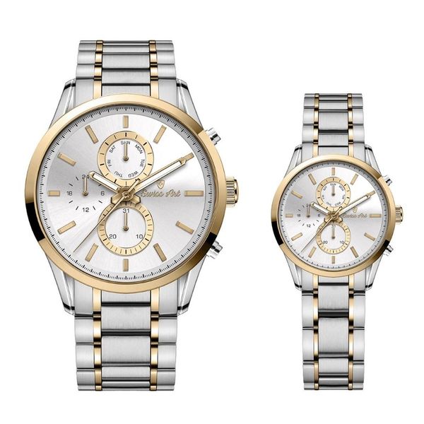 ست ساعت مچی عقربهای زنانه و مردانه سوئیس آرت مدل ANT134/13508