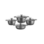 سرویس قابلمه و تابه گرانیتی 8 پارچه کاندید مدل اوربیت