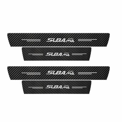 برچسب پارکابی خودرو سولگی مدل کربن کد J068 مناسب برای suba -m4 بسته 4 عددی
