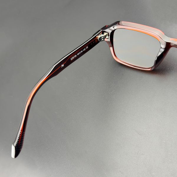 عینک آفتابی مستطیلی آلبرت وگ مدل SZ8106 Sangria Obsidian