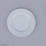 سرویس غذاخوری 28 پارچه چینی زرین ایران سری رادیانس مدل سفید درجه یک