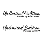 برچسب برش خورده مدل Unlimited Edition کد 0199