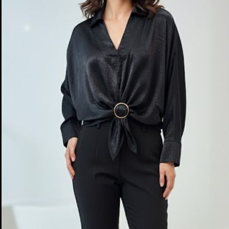 شومیز ساتن کریستال 225