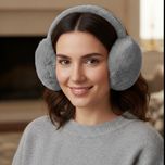 گوش گیر دخترانه پشمالو/ روگوشی بزرگ (تاشو)