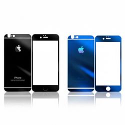 گلس تمام صفحه شیشه ایی پشت و جلو رنگی( آبی )  گوشی آیفون 6 وIPHONE 6S