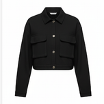 کراپ کت کتان زنانه