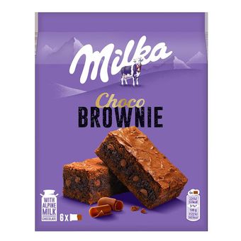 کیک شوکو براونی میلکا Milka Choco brownie