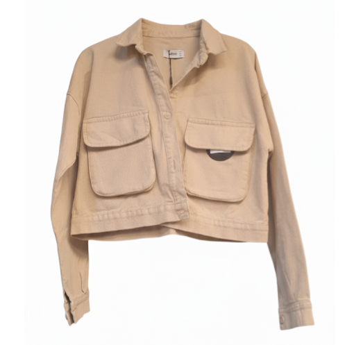 کراپ کت کتان زنانه