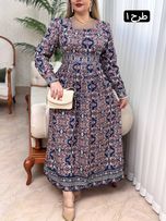 پیراهن یقه خشتی 2441