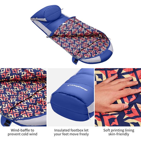 کیسه خواب کینگ کمپ مدل KS2023