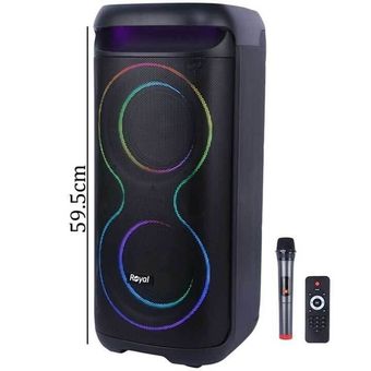 اسپیکر چمدانی میکروفون دار رویال مدل ROYAL RSP-6510