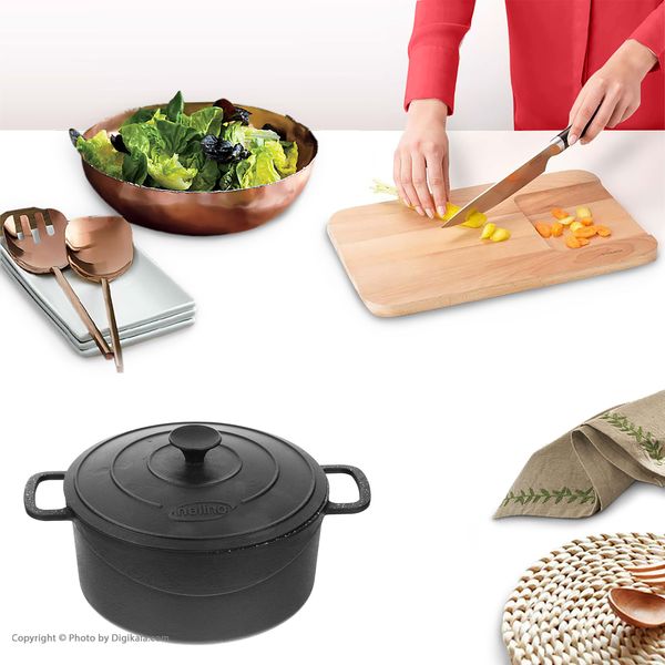 قابلمه چدن نالینو مدل Feleti سایز 28