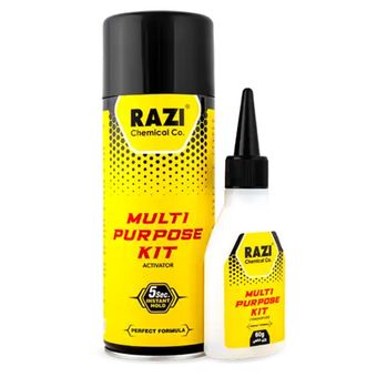 چسب 123 رازی مدل همه کاره حجم 400 میلی لیتر