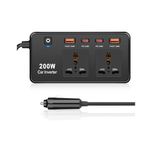 مبدل برق خودرو گرین لاین مدل CG-200 Car Inverter